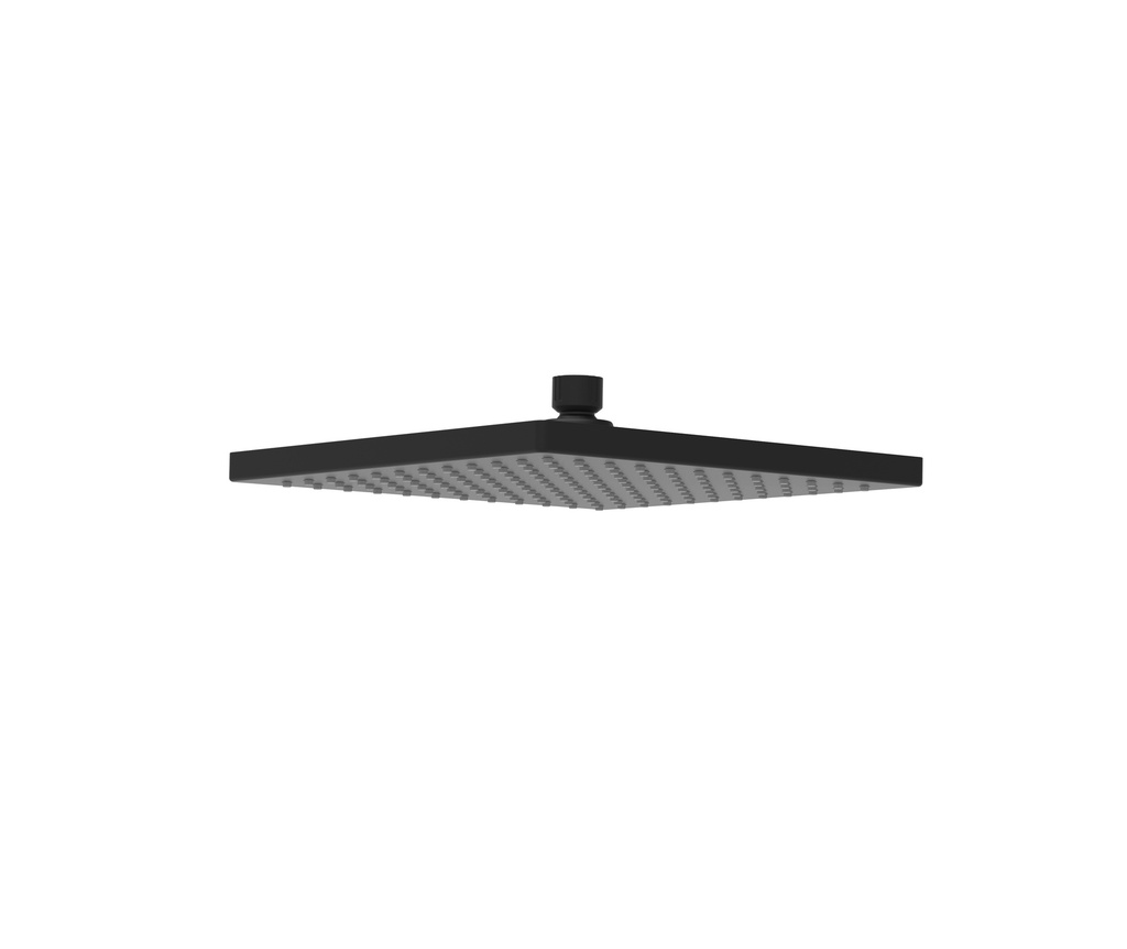 [44439] Rosa Square Overhead Shower 250mm Matt Black