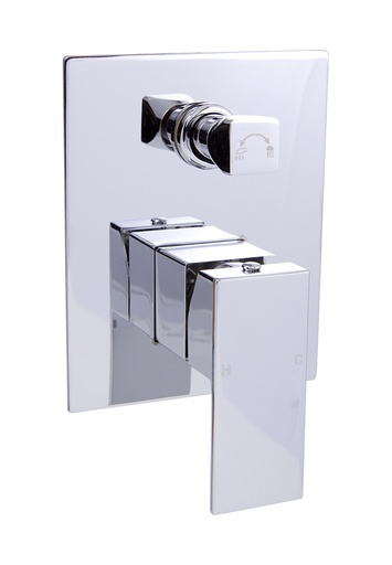 [44126] Rosa Wall Mixer With Diverter(Chrome)