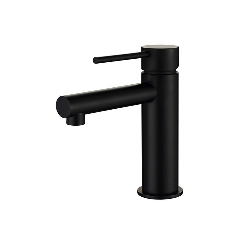 [55215] Round Basin Mixer Matte Black