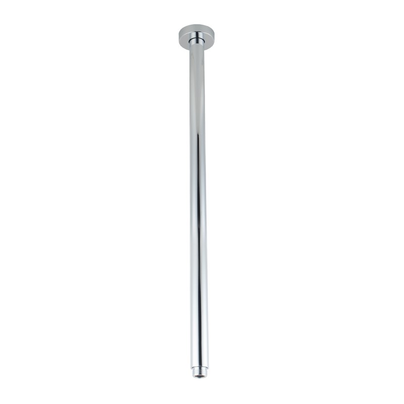[40373] Round Chrome Ceiling Shower Arm 600mm
