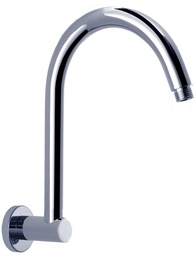 [44581] Round Curved Shower Arm Chrome