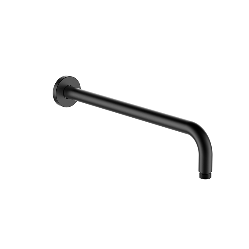 [55137] Round Shower Arm Matte Black