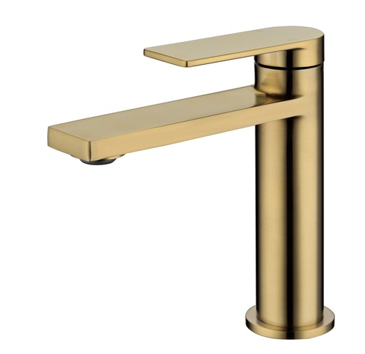 [43755] Ruki Basin Mixer(Brushed Gold) Lead Free
