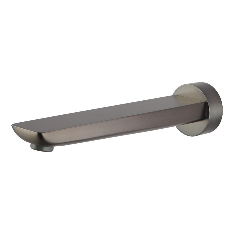 [40024] Rushy Brushed Gun Metal Grey Bathtub/Basin Wall Spout