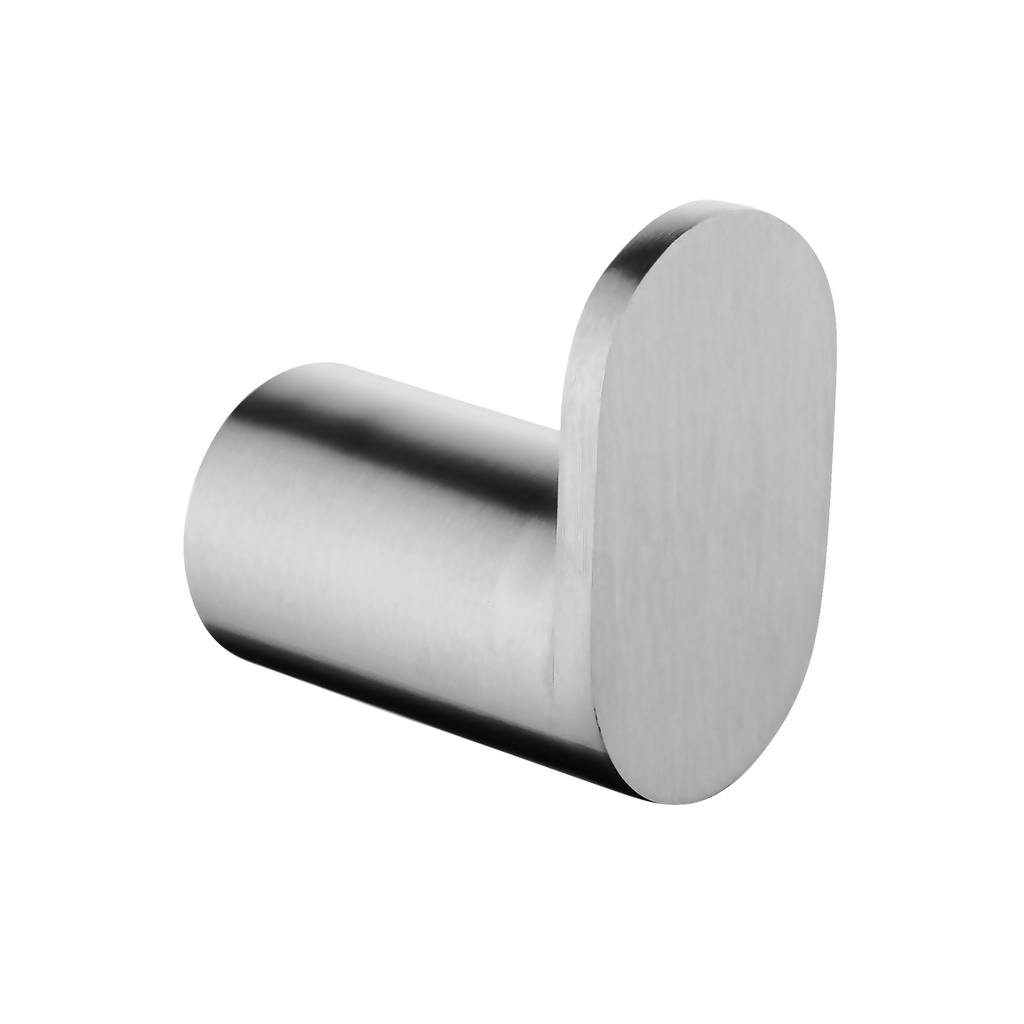 [40050] Rushy Chrome Round Robe Hook