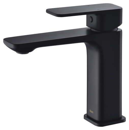 [43168] Seto Matt Black Basin Mixer Lead Free