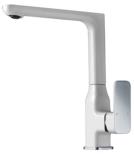 [43205] Seto Sink Mixer(Chrome & White)