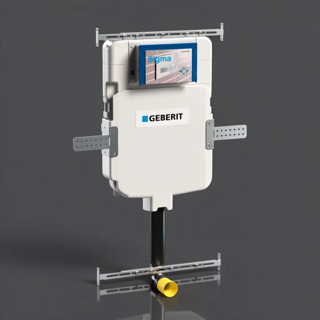 [50218] Sigma8 Front Flush Mechanical In Wall Concealed Cistern 4.5/3L