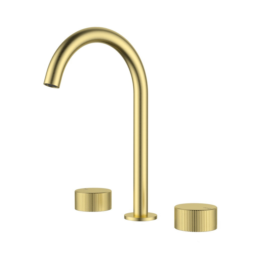 [44829] Soko 1/4 Turn C/D Basin Set Brushed Gold