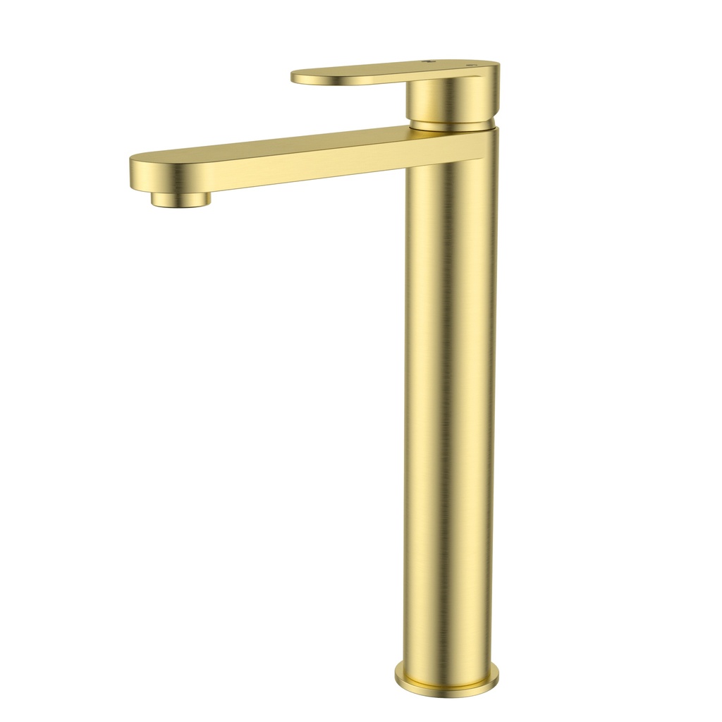 [44874] Sora SS Highrise Basin Mixer Brushed Gold