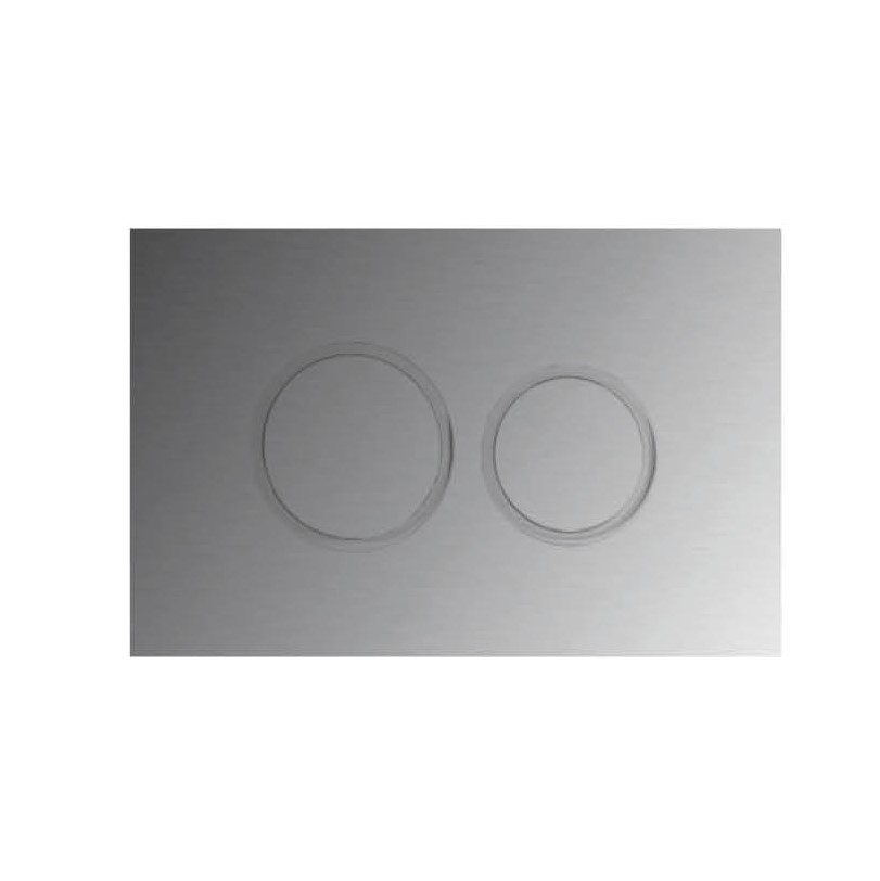 [56231] Stainless Steel Round Push Plate Brushed Nickel