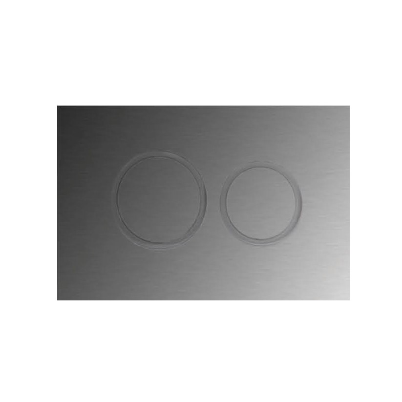 [56230] Stainless Steel Round Push Plate Gun Metal