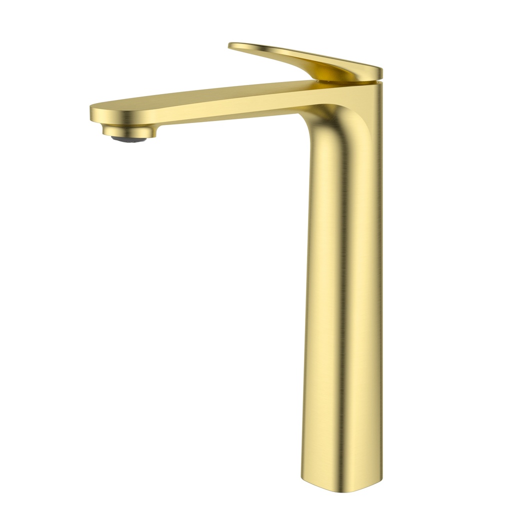 [44782] Sulu II High Rise Basin Mixer Brushed Gold