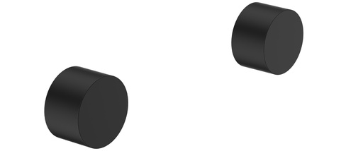 [43952] Tana 1/4 Turn C/D Wall Top Assembly Matte Black Lead Free