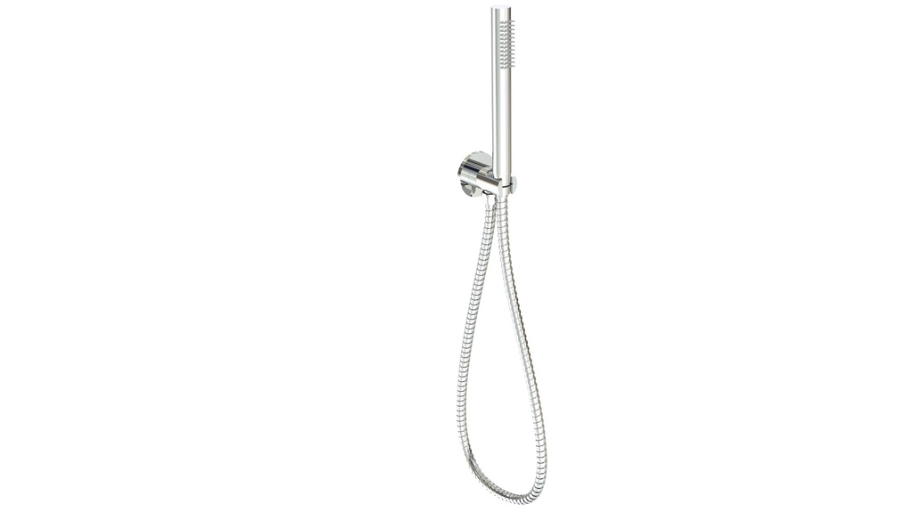 [43719] Tube Hand Shower On Wall Outlet Bracket