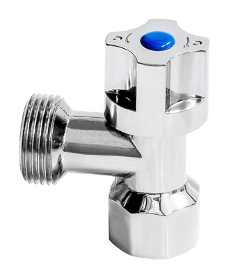 [43443] WM Cock, 3/4 Turn(Chrome)