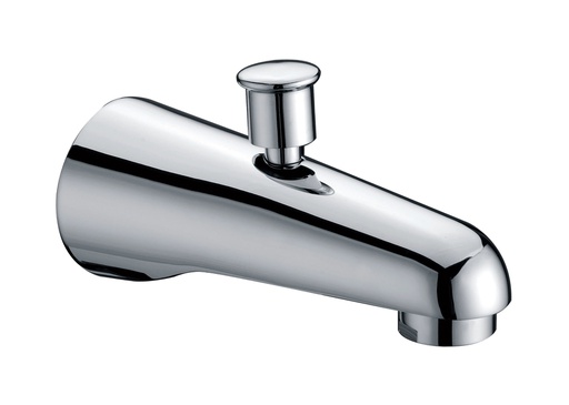 [43870] Yale Round Bath Spout With Diverter(Chrome)